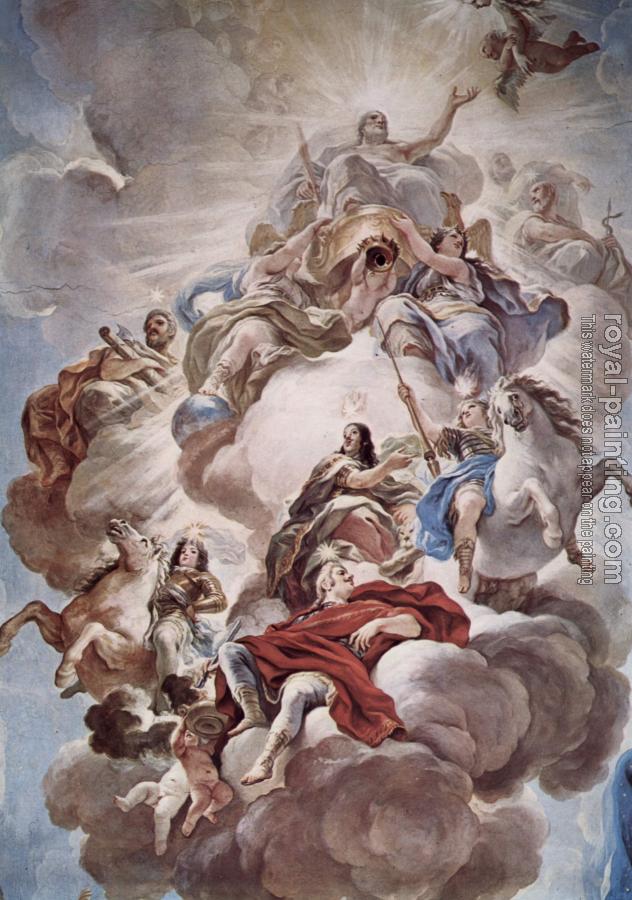 Luca Giordano : Fresken in der Galerie des Palazzo Medici-Riccardi in Florenz